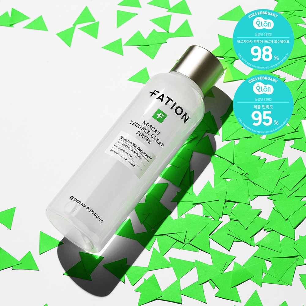 [弱酸性/低刺激] Partion North9 痘痘清爽 爽肤水 200ml