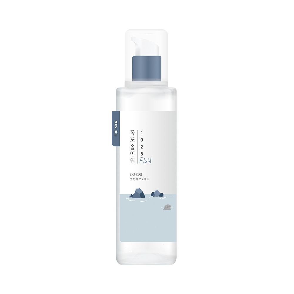 [Mingampibu/低刺激] ROUND LAB 男士 1025 独岛 多效合一 流体 200ml+200ml