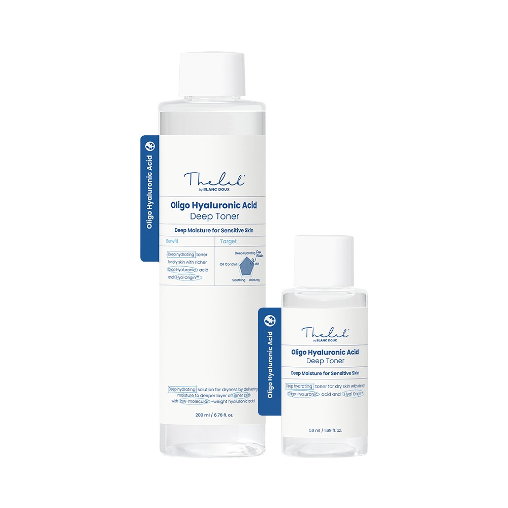 [深层保湿Rutin] The Lab by Blanc Doux 低分子玻尿酸 深层爽肤水 200ml + 50ml 企划装