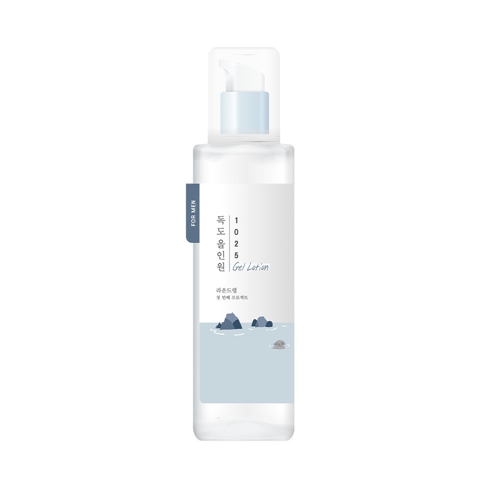 [控油Pibu/Yubun修护] ROUND LAB 男士 1025 独岛 多效合一 凝胶乳液200ml
