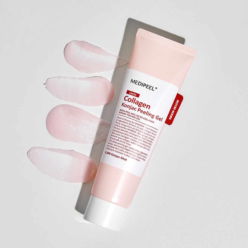 MEDIFEEL美蒂菲 红色 乳酸 胶原蛋白 Gonyak 去角质凝胶 95ml 企划装 (+红色乳酸洁面泡沫 15ml)