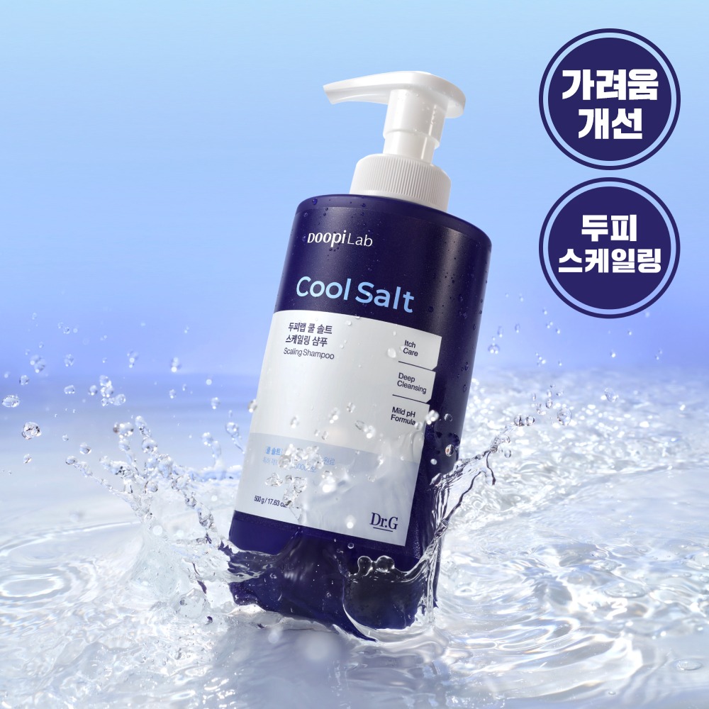 [角质/清凉/Garyeoum]Dr.G 头皮实验室 Kul Solteu 去角质 洗发水 500g