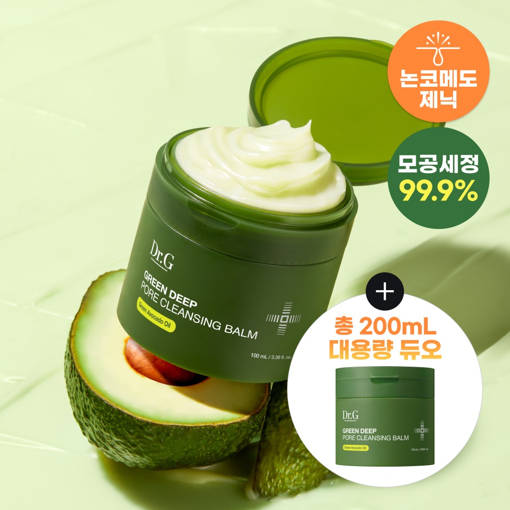 [黑头/毛孔清洁] Dr.G 绿深毛孔清洁膏 100ml 2Jong (单品/双支装)
