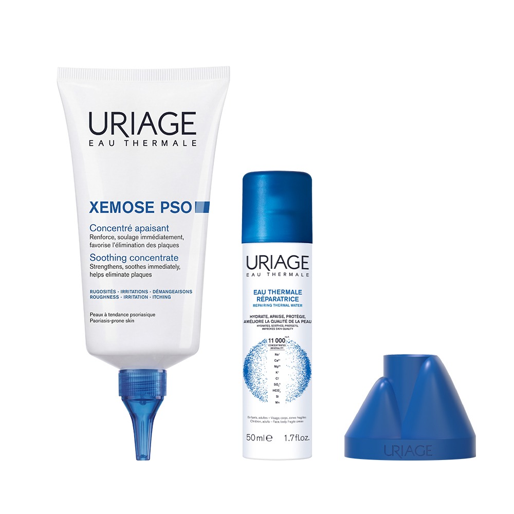[保湿屏障光彩面霜] URIAGE Jemoseu PSO 150ml 企划装 (+修复温泉水 50ml)