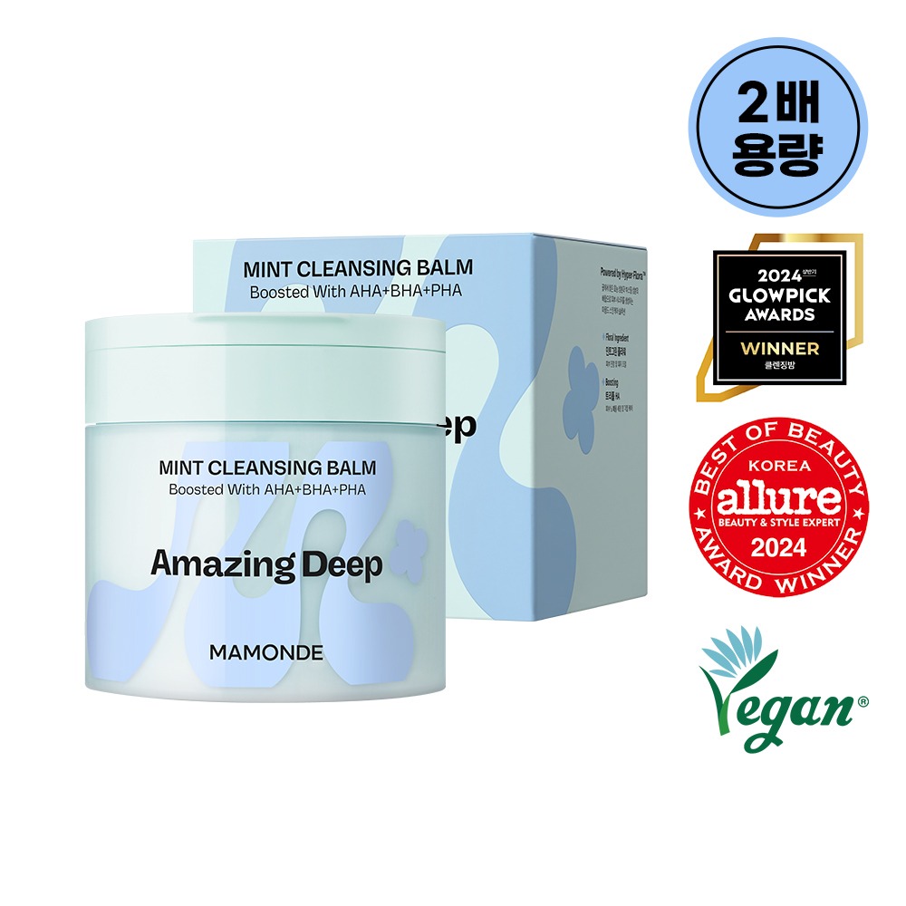 [大容量/清洁控油] Mamonde Eomeijing Dip 薄荷 洁面膏 180ml