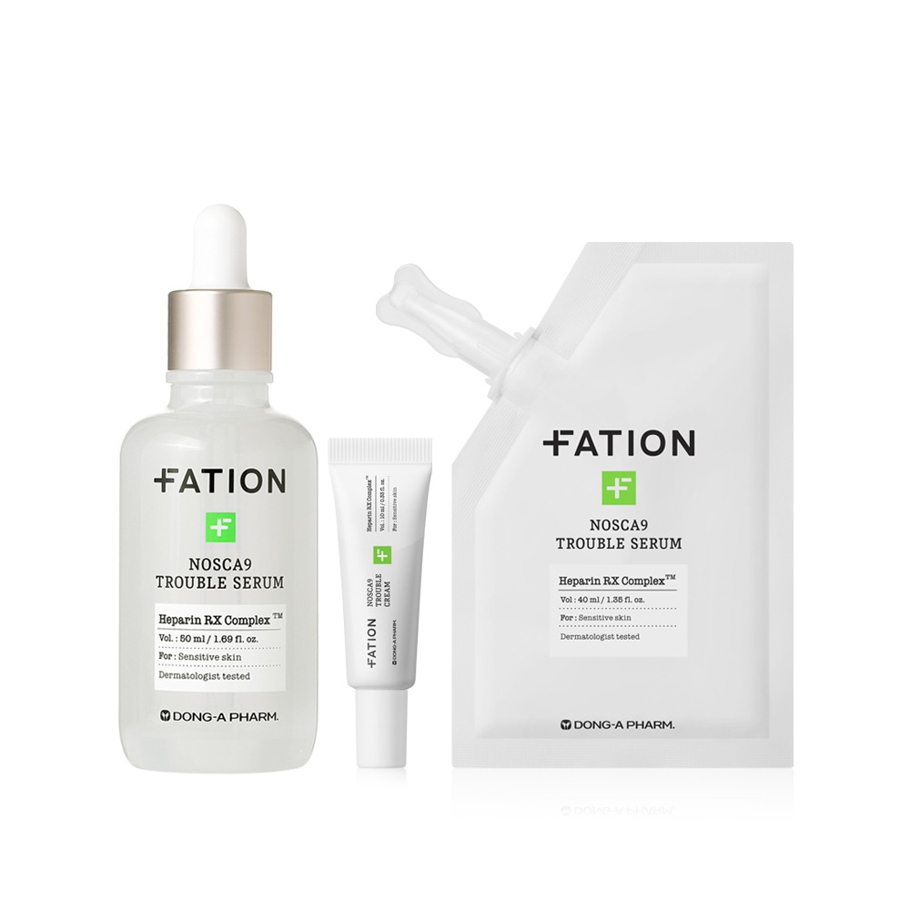 [大容量] Partion North9 痘痘修护精华 50ml 补充装企划(+补充装40ml+10ml面霜) 企划装