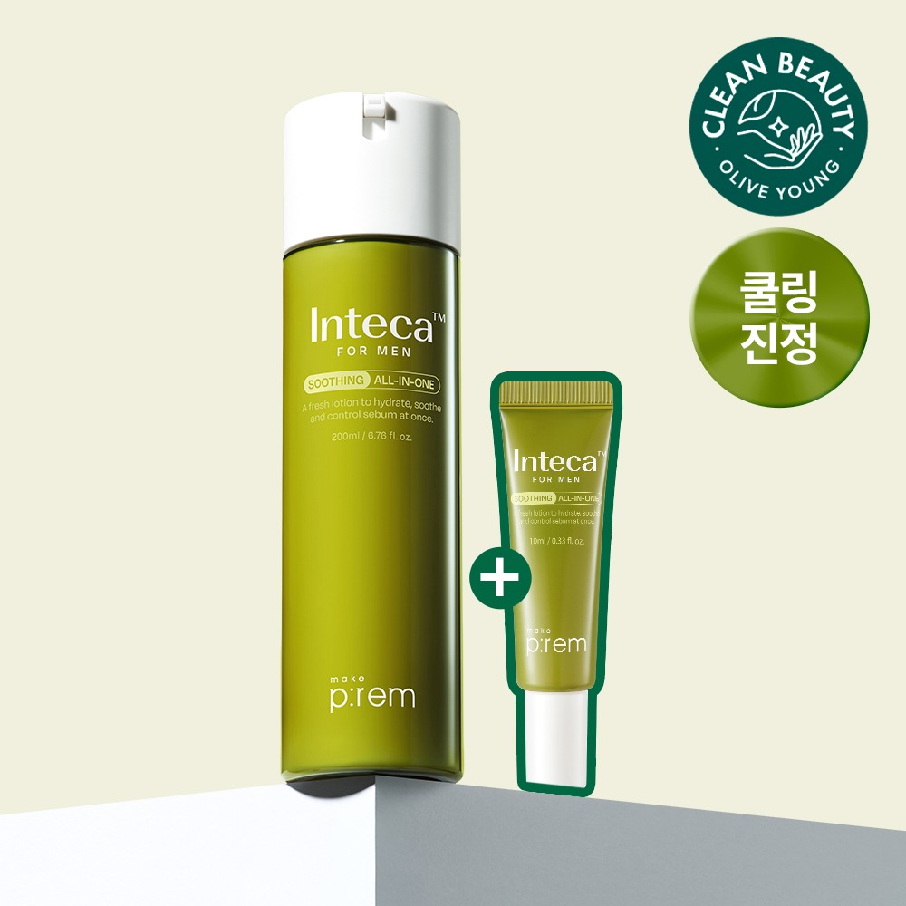[清凉修护]Makeprem In特卡 男士 舒缓 多效合一 200ml (企划装/单品)