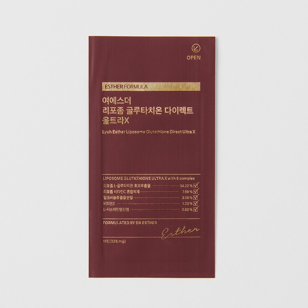 Esther Formula Yeoeseudeo 囊泡 谷胱甘肽 Dairekteu UlteuraX 30片
