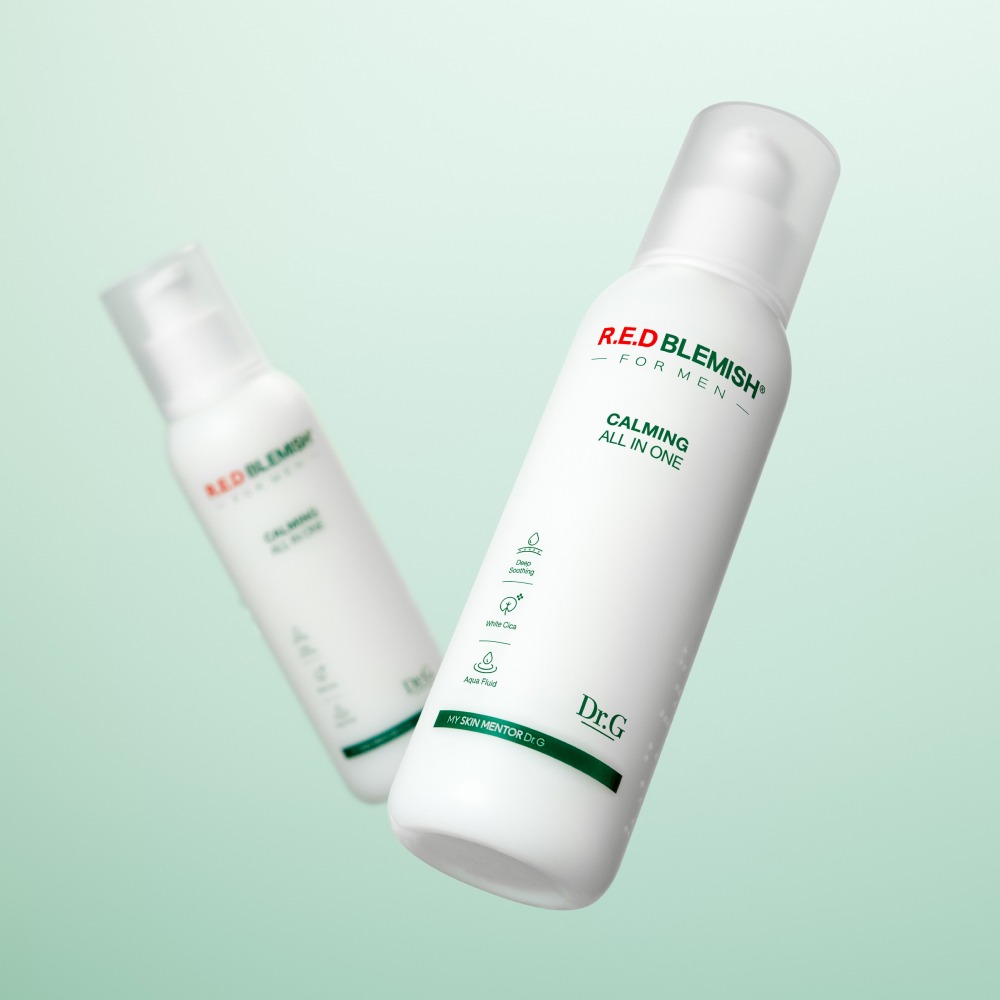 [升级版/痘痘修护/Myeondohu] Dr.G 红色痘痘修护 男士 舒缓多效合一 150ml 2Jong (单品/企划装)