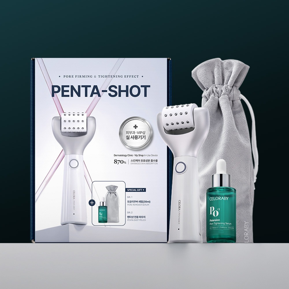 [7Jung毛孔护理] SelroraBY Pentasyat [企划装(+毛孔精华30ml+粉扑包)/单品]