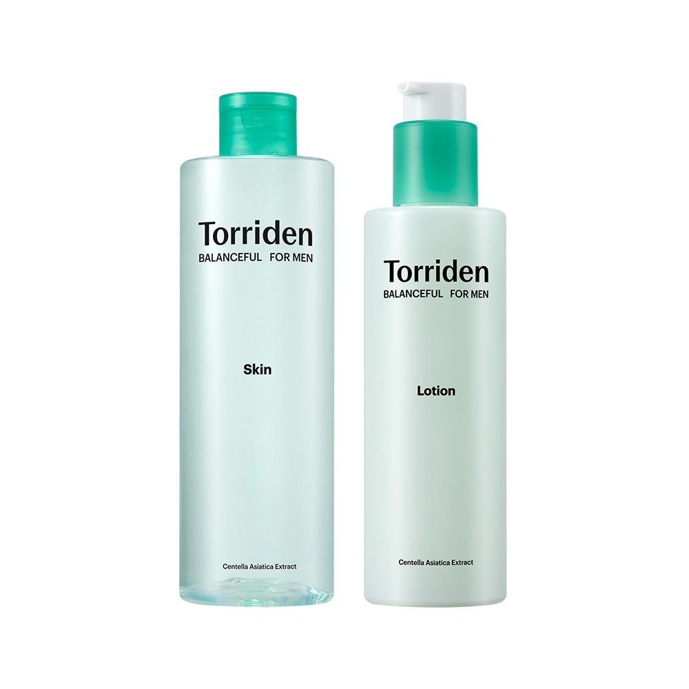 Torriden Baelreonseupul 男士 积雪草 清爽Ring 爽肤水/乳 2Jong 企划装（赠护肤水30ml+乳液20ml）