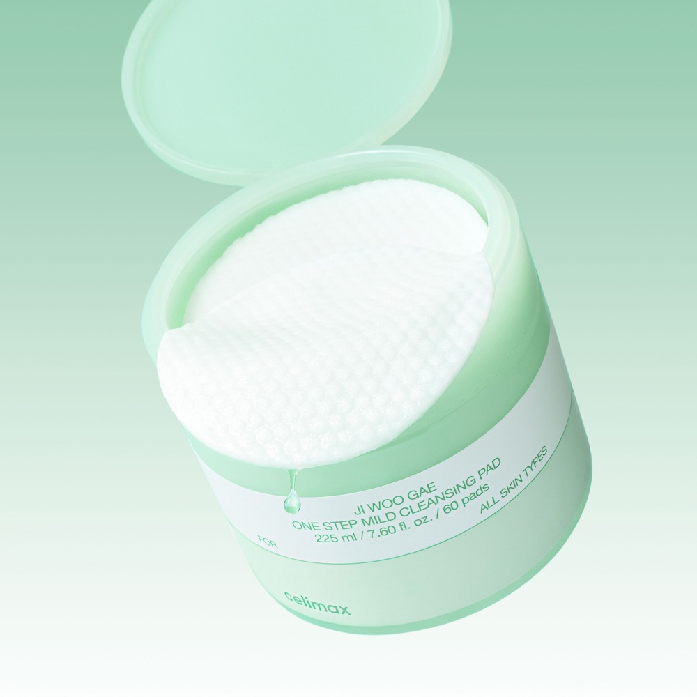 [Choganpyeonkeulrenjing/弱酸性] celimax Jiu片 Wonseutep 温和 Keulrenjing湿敷面膜 清洁棉片60片 企划装（赠10片）