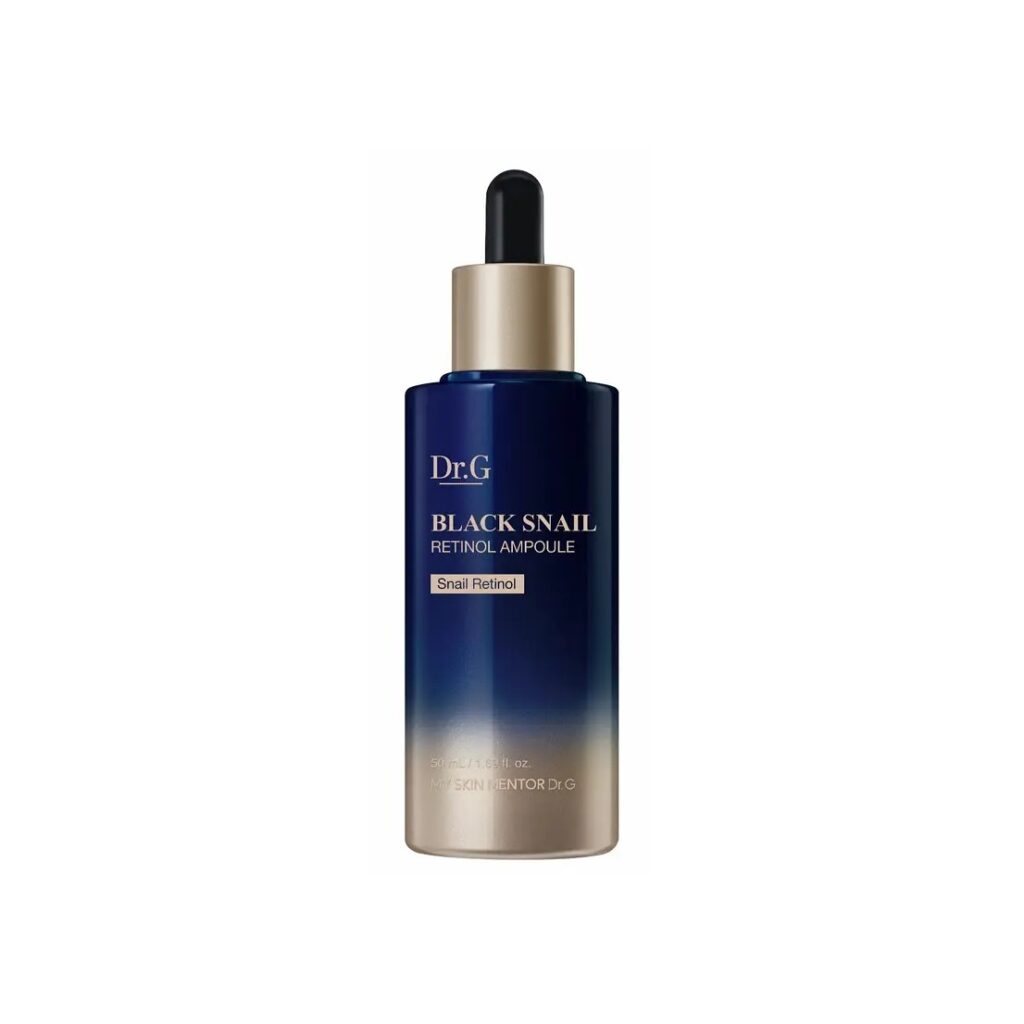[面霜/提亮紧致] Dr.G 黑蜗牛视黄醇安瓶 50ml 赠品 企划装（赠蜗牛面霜 20ml+面膜 1片）