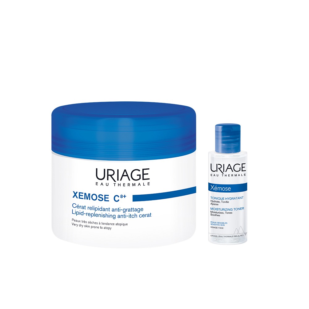 URIAGE Jemoseu C8+ Seratteu 200ml 企划装（赠杰莫爽肤水 50ml）