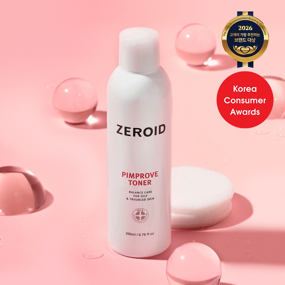 [低刺激角质护理] Zeroid Pimpeurobeu 爽肤水 200ml