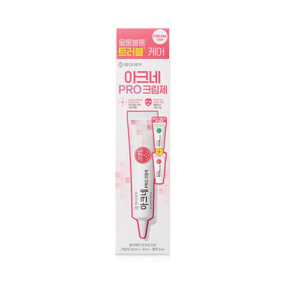 东亚制药 痘痘 Peuro 精华霜 30ml 企划装(+3ml+Gelje3ml)