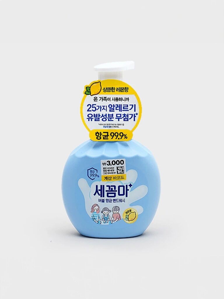 Sekkomma 泡沫抗菌洗手液 250ml 柠檬香