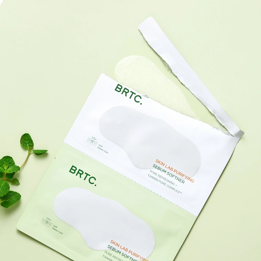 BRTC Skin Lab 净化 油脂软化剂 2片装