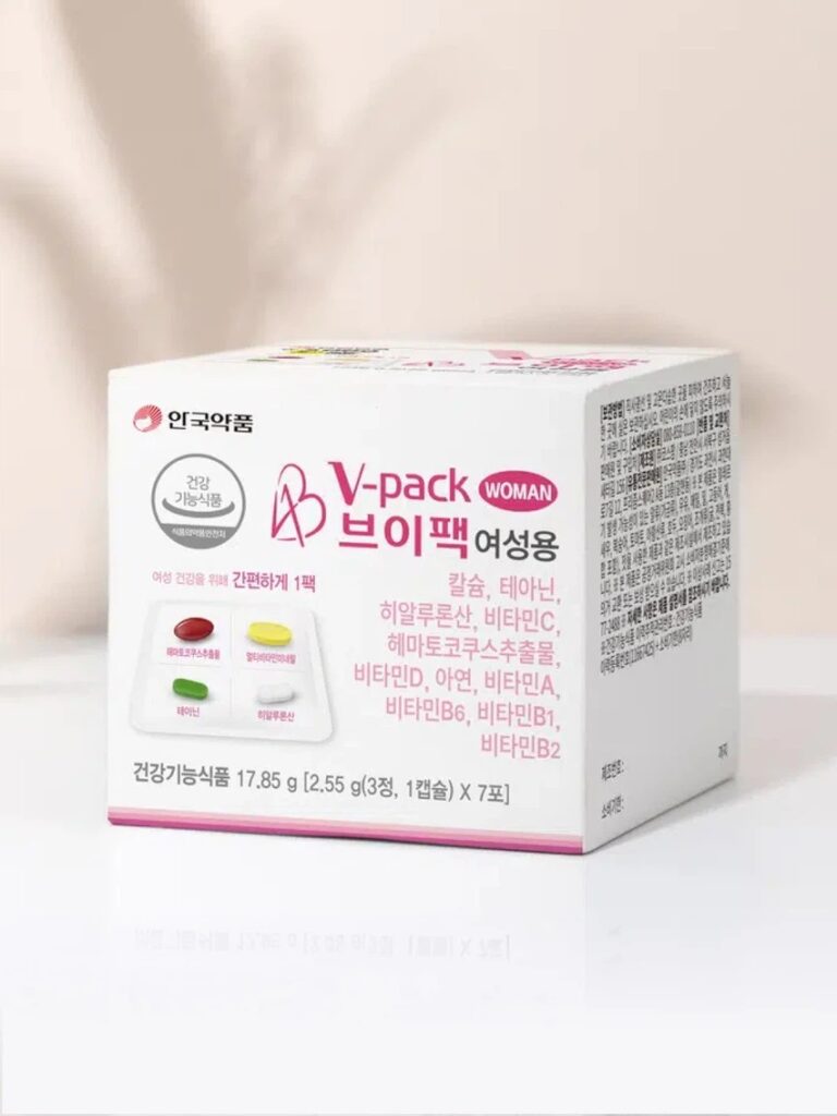 安国药品 V Pack 女性用 多效合一复合维生素 面膜7包