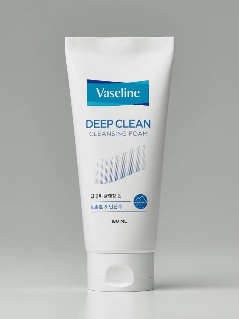 凡士林 深层清洁 洁面泡沫 180ml