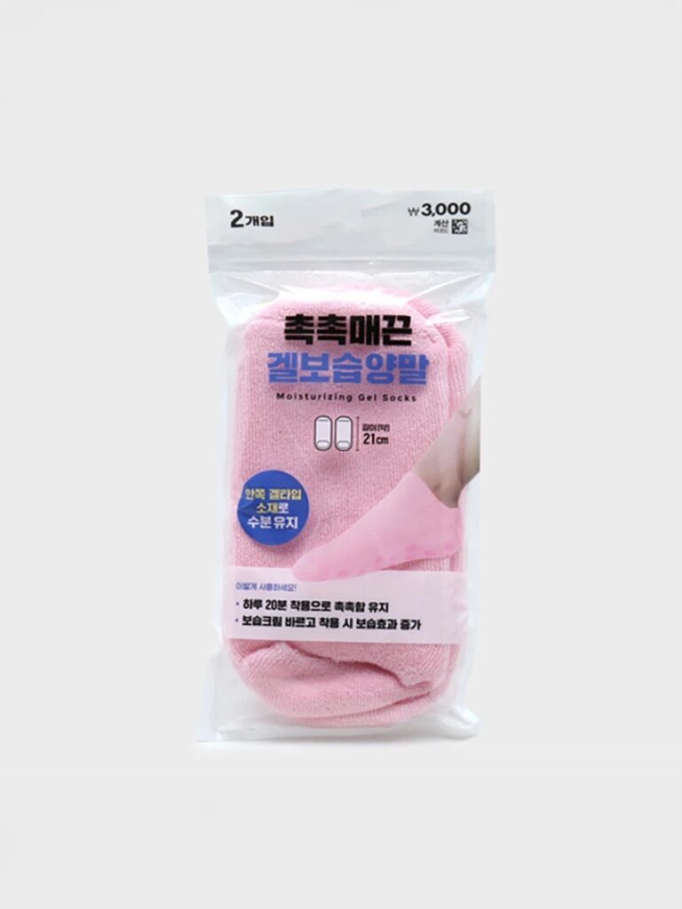 凝胶保湿袜 2双入