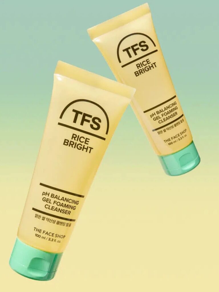 The Face Shop 清透大米弱酸性洁面凝胶 100ml