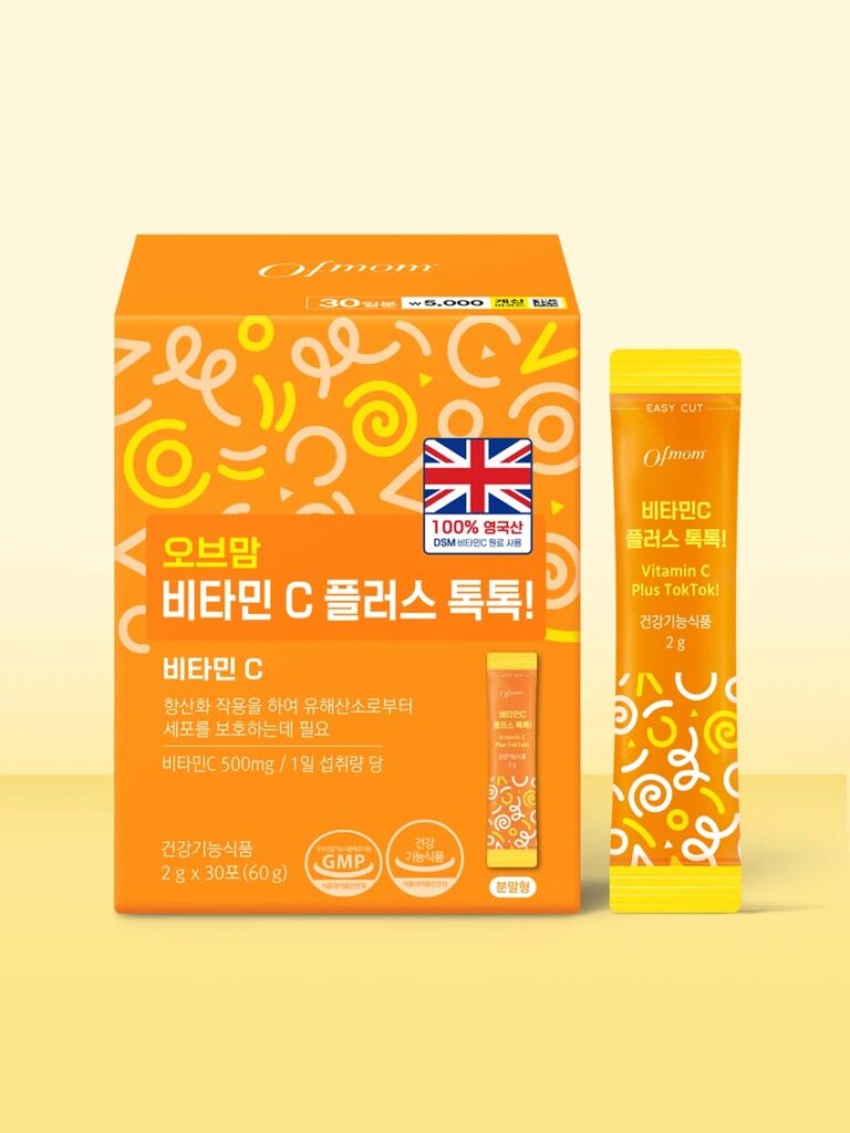 Obmoms 维生素C Plus Toktok! 30日量
