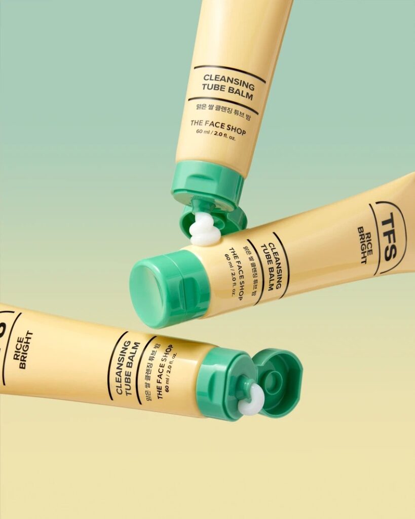 The Face Shop Malkeun 米 Keulrenjing Tyubeu 棒 60ml