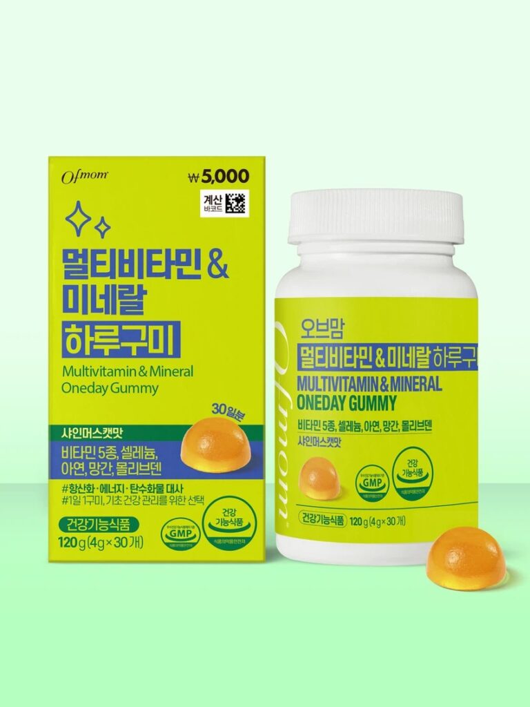 Obmoms 多种维生素＆Mineral 每日软糖 30日量