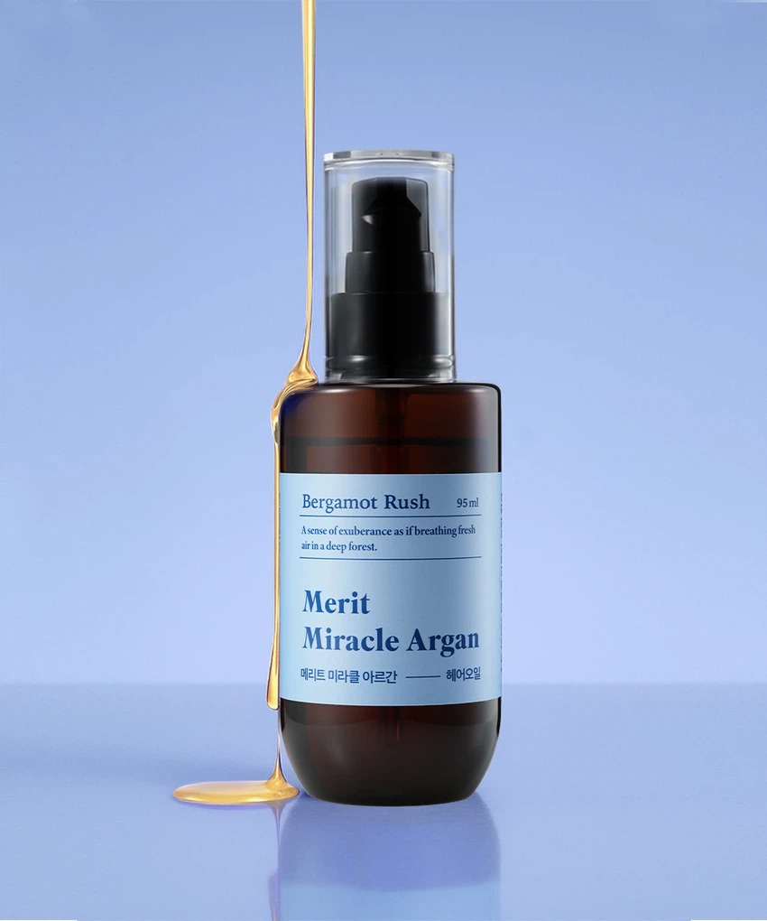 Meriteu Mirakeul 摩洛哥坚果油 佛手柑 洗发露 95ml