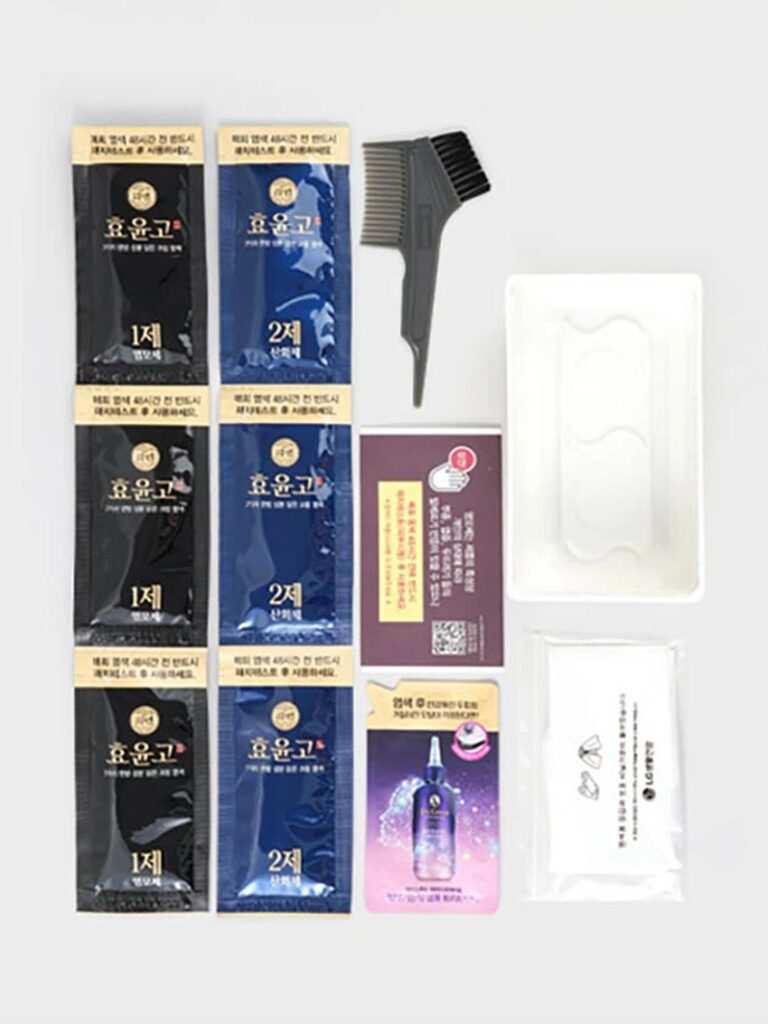 Ryeon 黑发秘策 效润高 染发膏 (Waingalsaek)