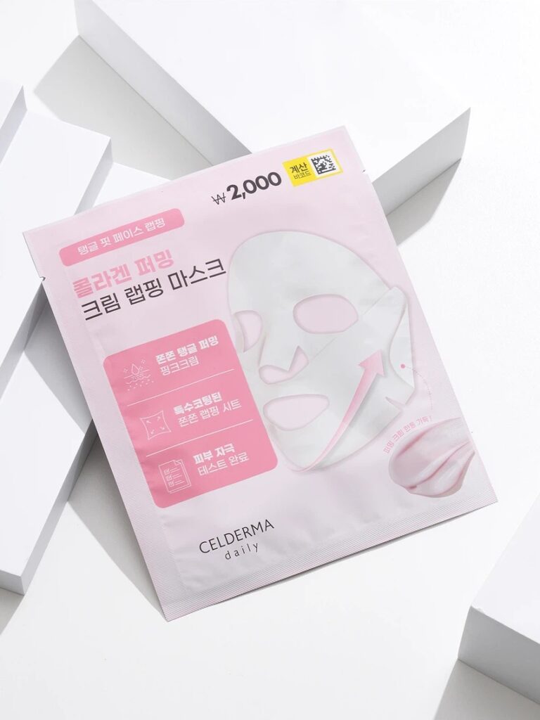 CELDERMA雪黛玛 胶原蛋白 紧致 面霜 包装面膜 1片