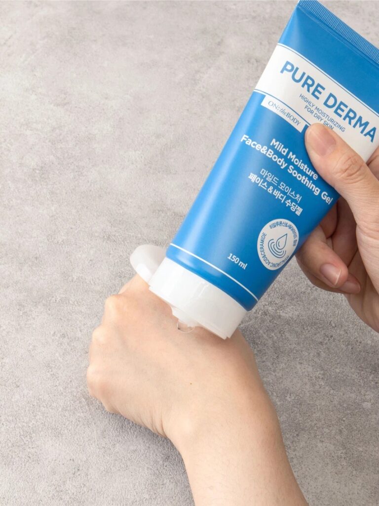 On The Body PureDerma 温和保湿面部及身体舒缓凝胶 150ml