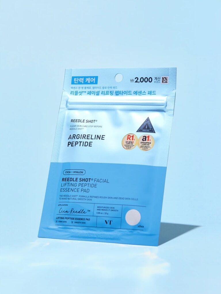 VT Red Shot Peisyeol 提升 肽 精华湿巾 8片装