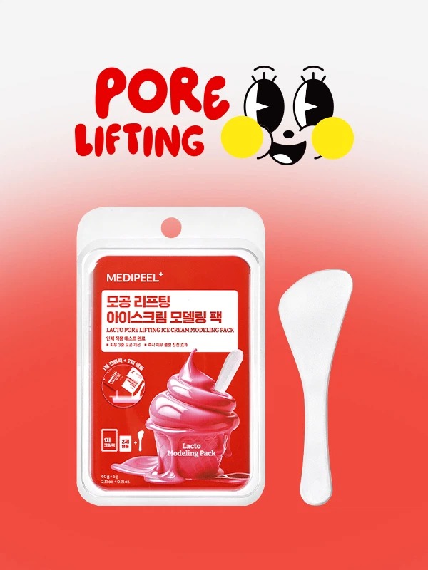 MEDIFEEL美蒂菲 乳酸 毛孔紧致 冰淇淋塑形面膜 60g + 6g