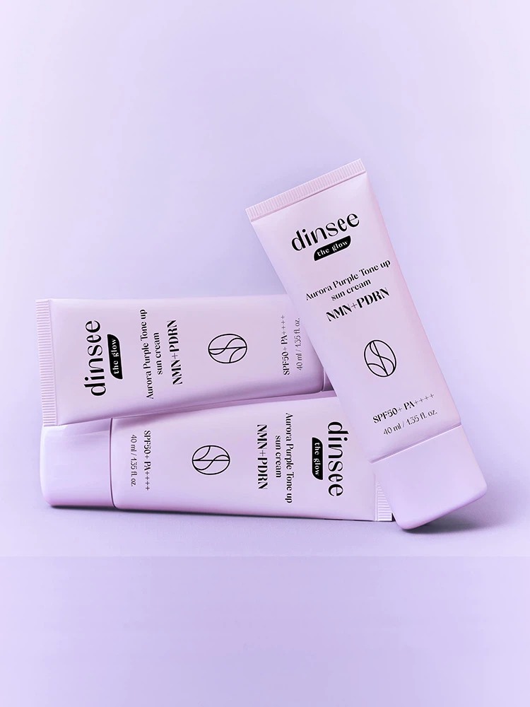 Dinsey Deo焕亮 Orora NMN PDRN 紫色提亮 防晒霜 40ml