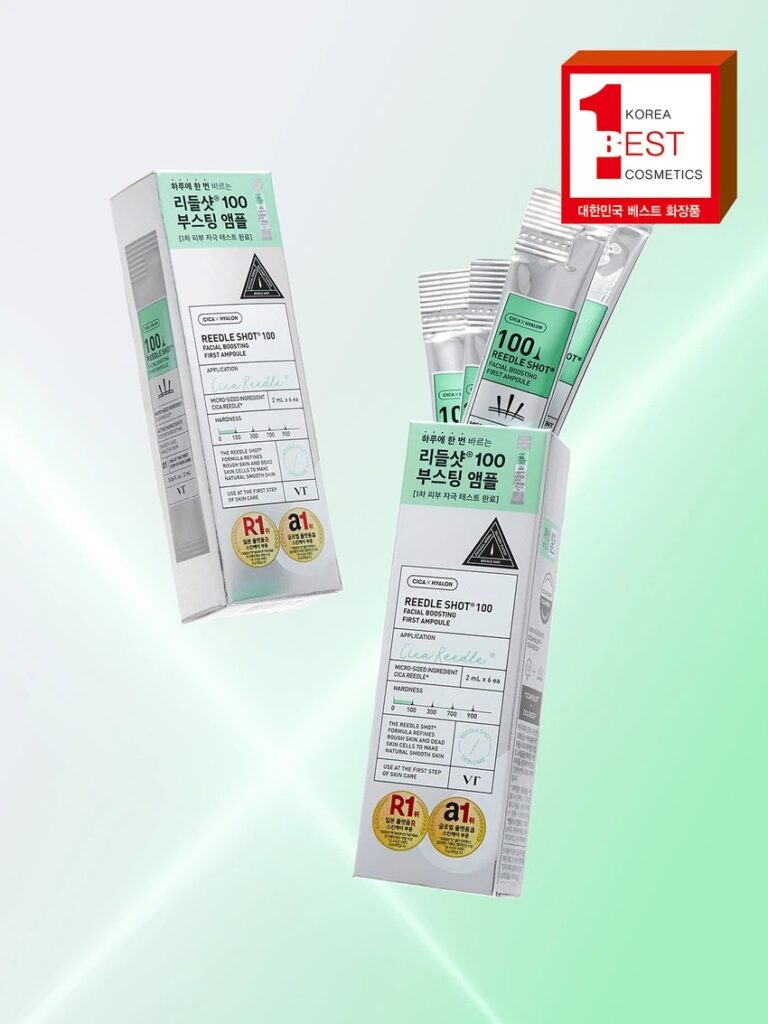 [肌肤纹理护理]VT Red Shot 100 面部提亮首效安瓶 2ml*6包