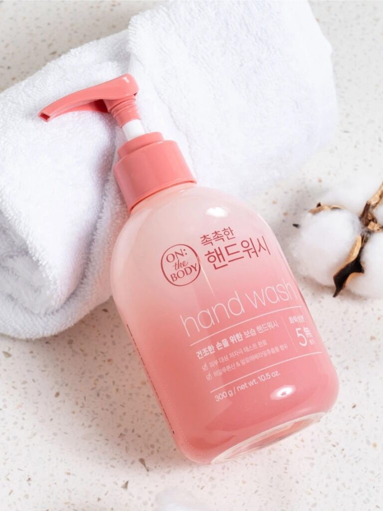 国民美妆品 On The Body 香氛保湿洗手液 柠檬马鞭草香 300ml