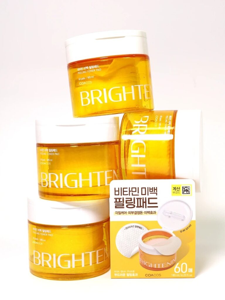 维生素 美白 去角质湿巾 185ml 60片
