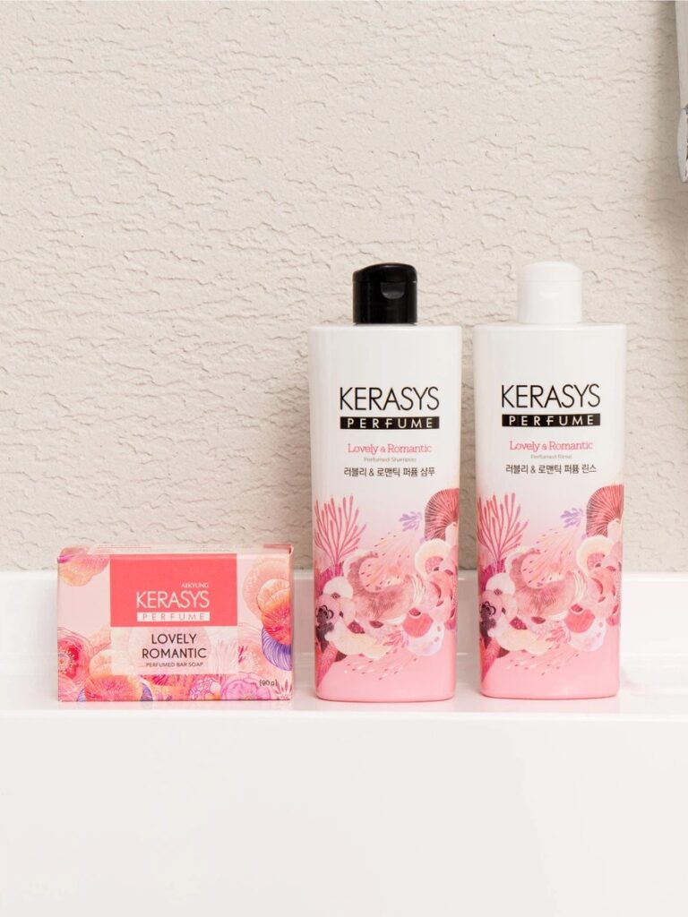 Kerasys 香氛 礼盒套装 (洗发水 250ml + 护发素 250ml + 香皂)