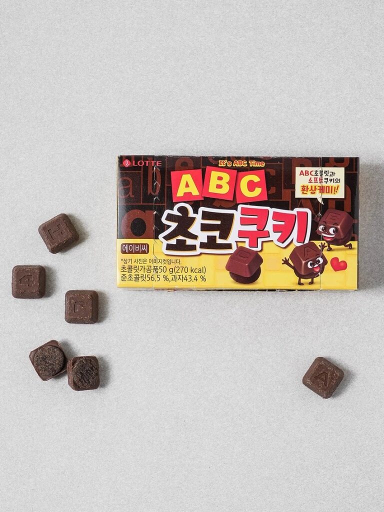 乐天 ABC 巧克力香型 曲奇 50g