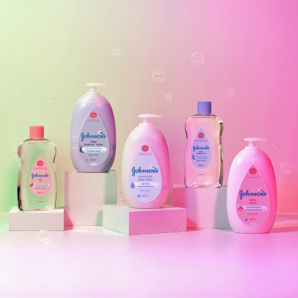 Johnson'sBeibi Regyulreo Oil 300ml (粉色)