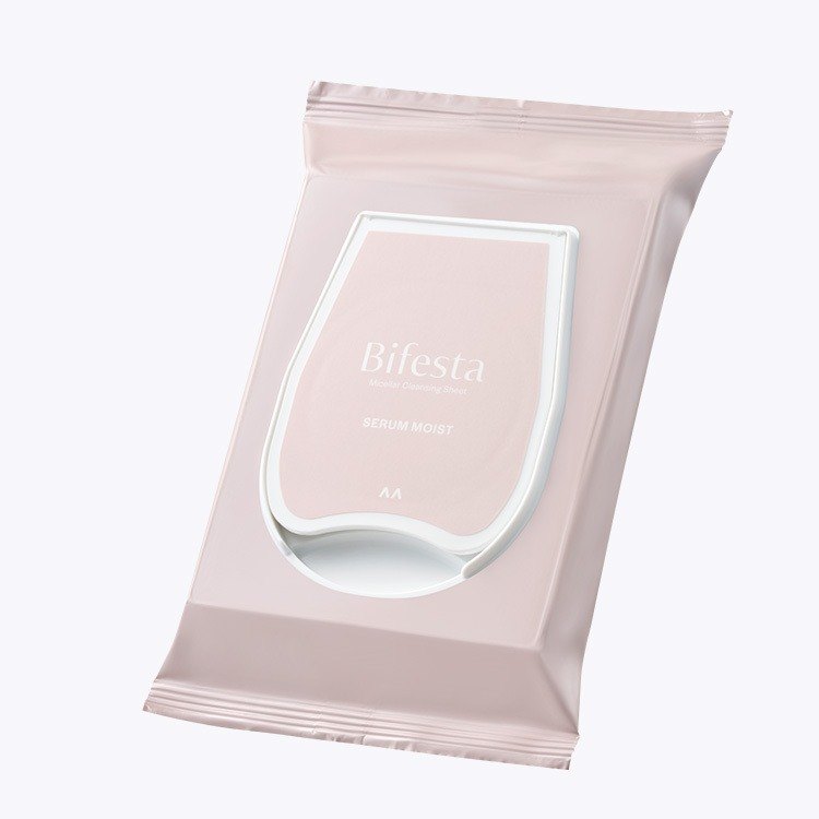 Bifesta 洁肤湿巾 精华保湿型 洁面湿巾10片装 (便携式)