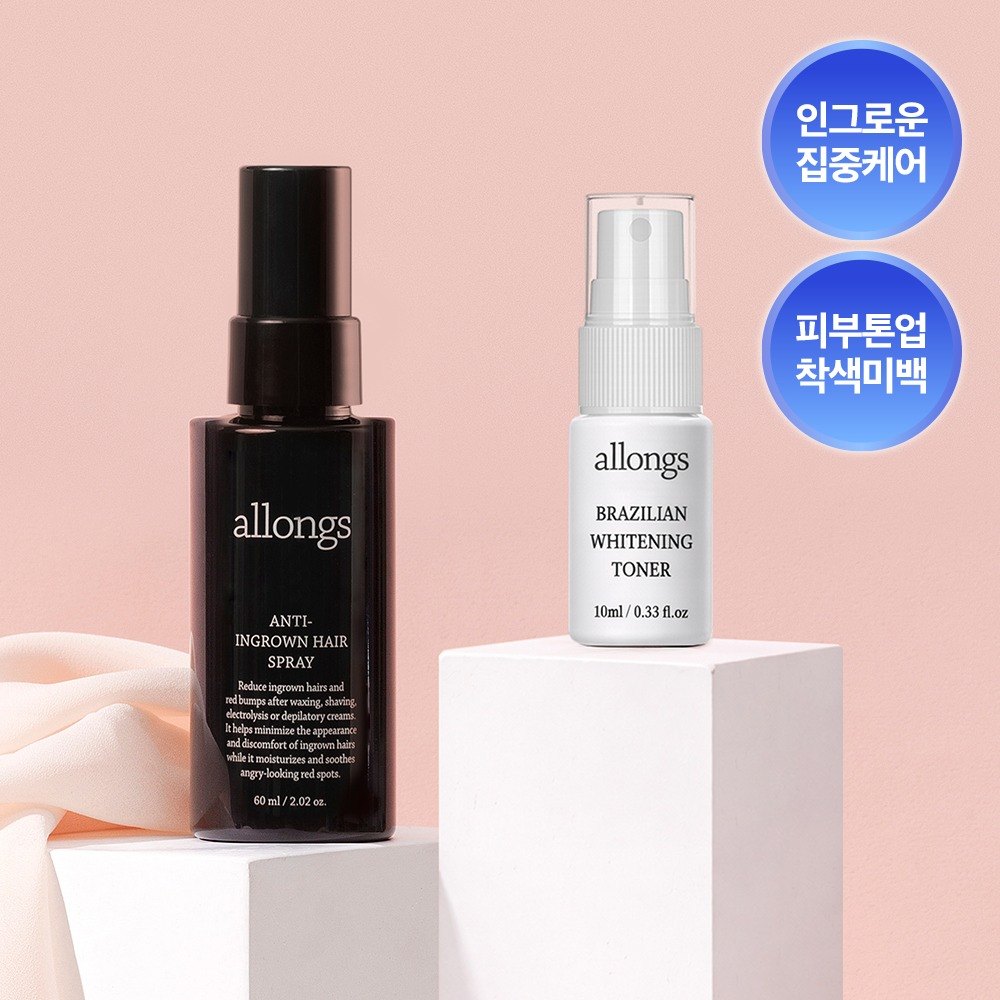 Alrong Anti Ingeuroun Heeo 喷雾 60ml 企划装(+ 美白爽肤水 10ml)