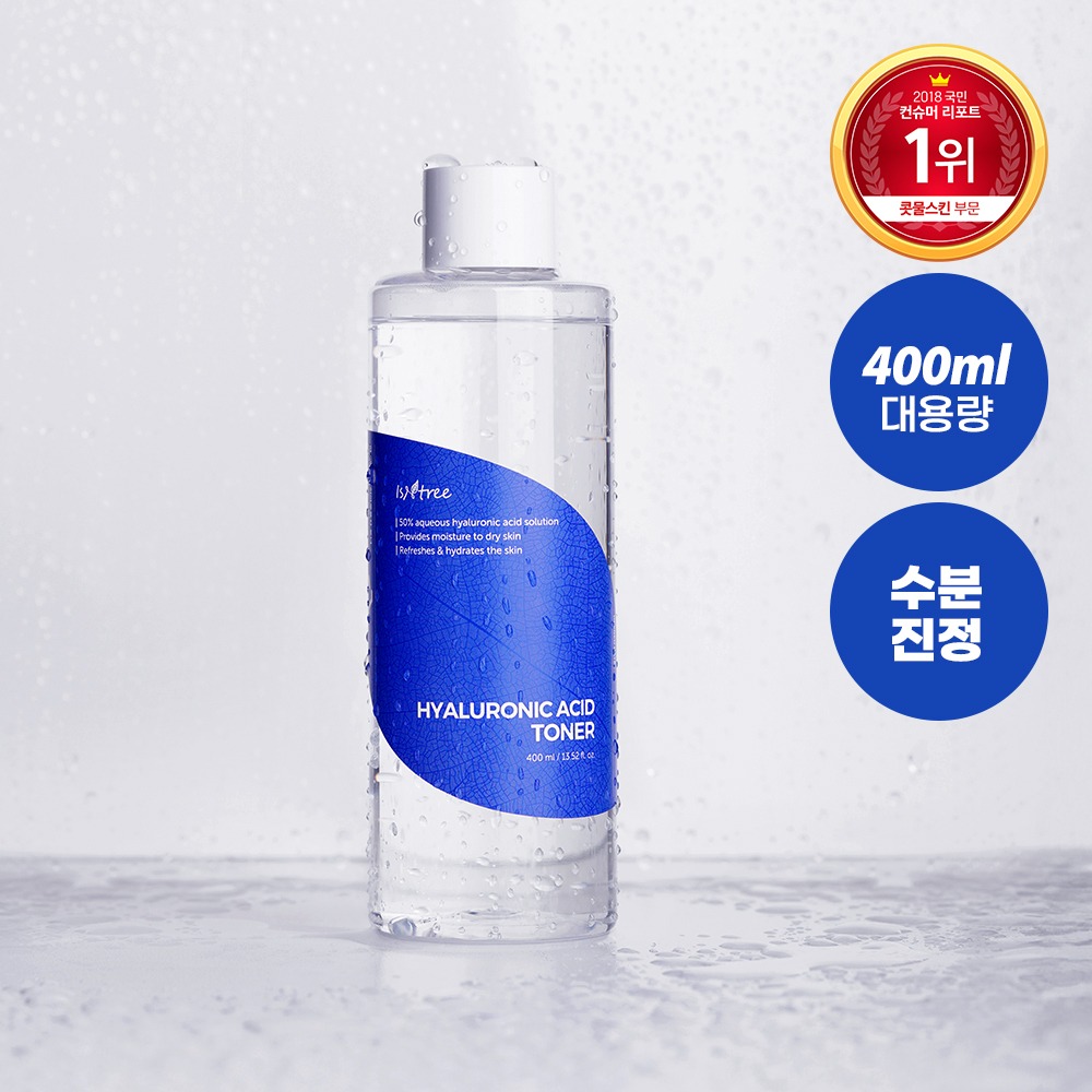 [大容量] Isntree 玻尿酸Ruronsan 爽肤水 400ml