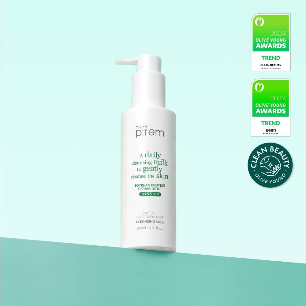 Makeprem Safe Me Relief 保湿洁面乳 200ml