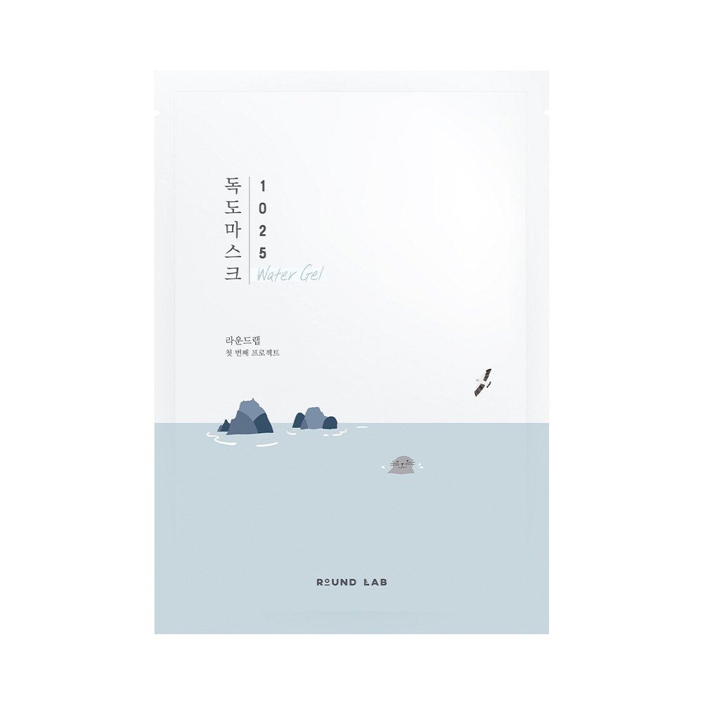 [高贴合/补水舒缓] ROUND LAB 1025 独岛 补水 水凝胶面膜 10片