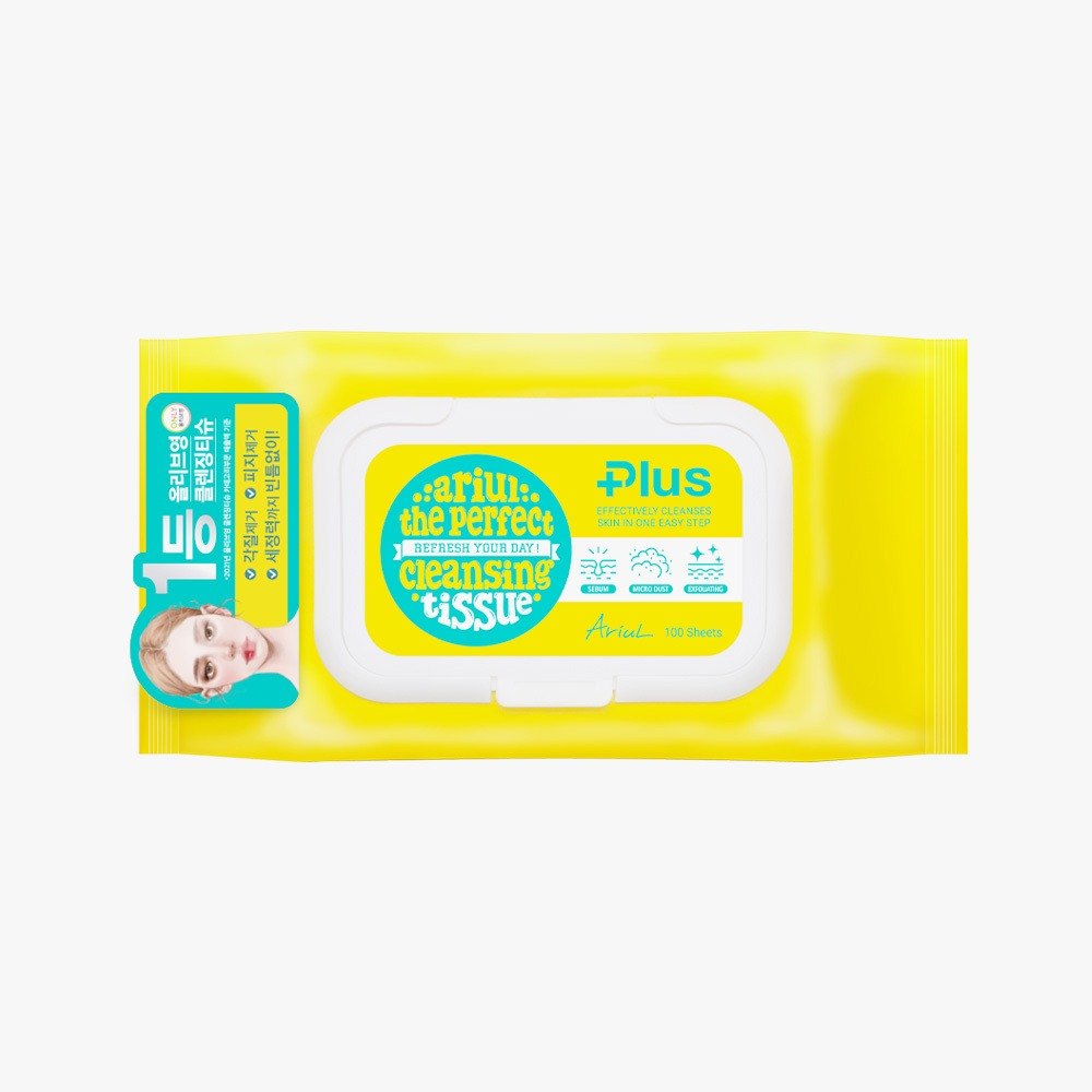 [1Deung 洁面湿巾] Ariul Deo Peopekteu 洁面湿巾 Plus 100片