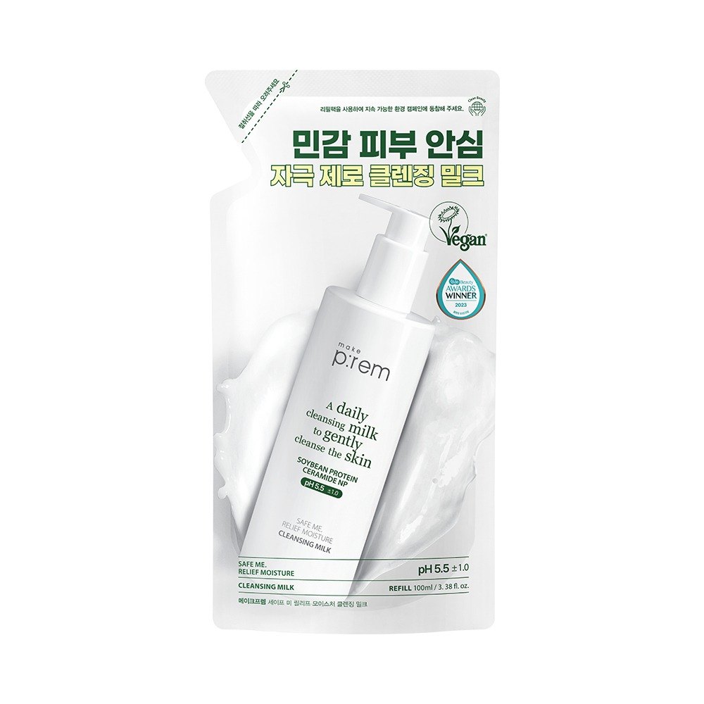 Makeprem Safe Me Relief 保湿洁面乳 补充包 面膜100ml
