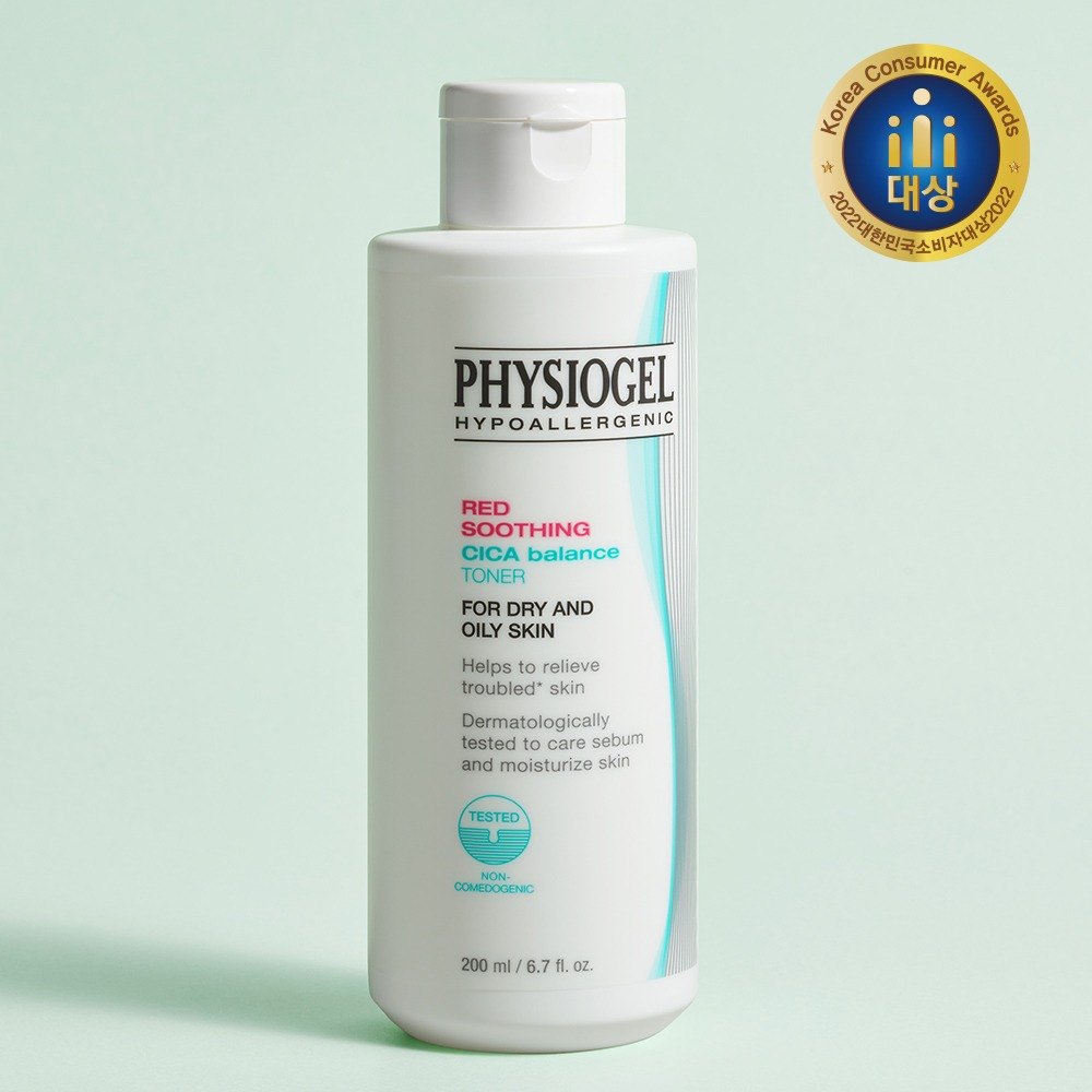 Physiogel 红色舒缓修护积雪草平衡爽肤水 200ml